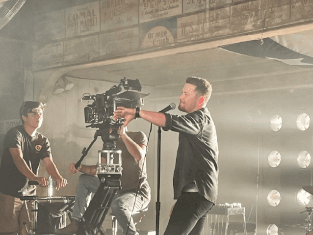 Scotty McCreery Films Music Video at Gruene Hall